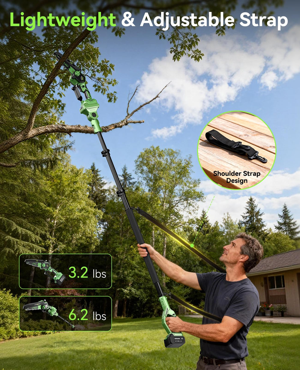 J-KU dual 4000mAh batteries and charger showing continuous runtime advantage