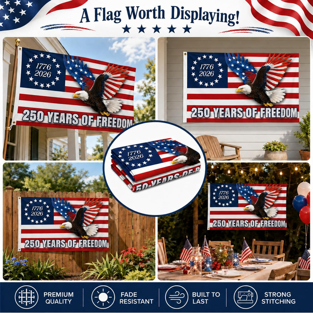 J0Mob flag flying on pole outdoors showing UV protection for vibrant long-lasting colors