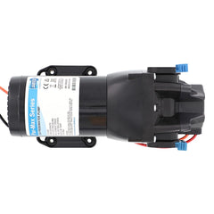 Jabsco ParMax HD4 motor detail highlighting powder-coated housing for durability