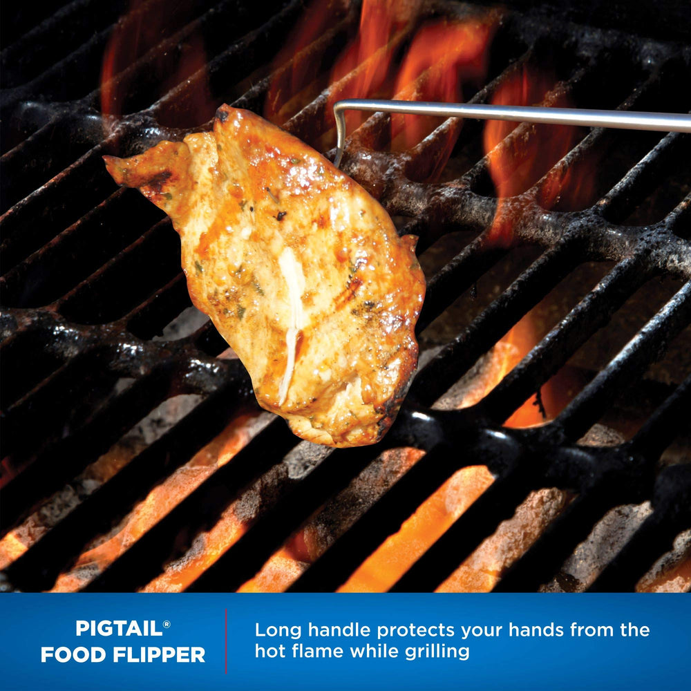 Jaccard PigTail stainless steel shaft and hook detail highlighting durable construction