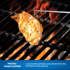 Jaccard PigTail stainless steel shaft and hook detail highlighting durable construction