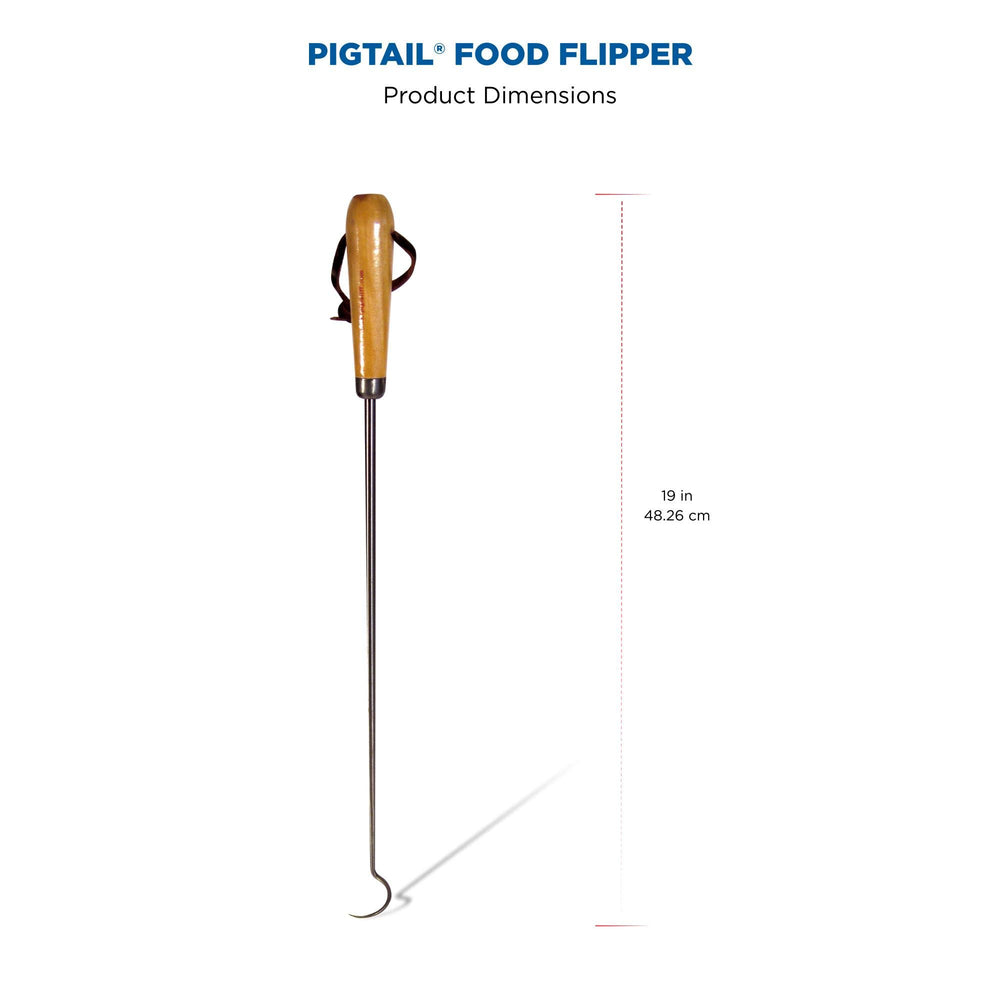 Jaccard wooden handle close-up offering comfortable heat-resistant grip