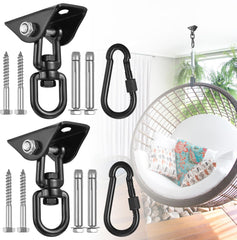 JACNITAD front view of hanging kit showing complete hardware and benefit of easy attachment