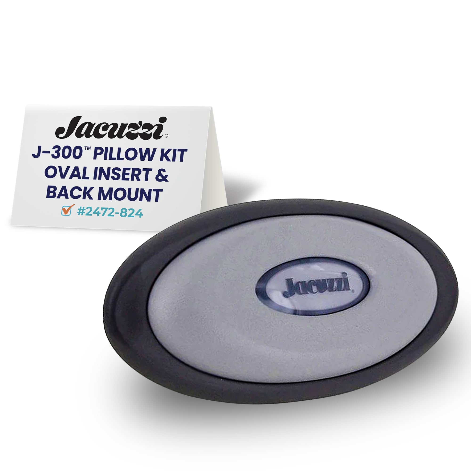 Jacuzzi front view of J-300 pillow showing comfortable contour and fit