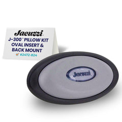 Jacuzzi front view of J-300 pillow showing comfortable contour and fit