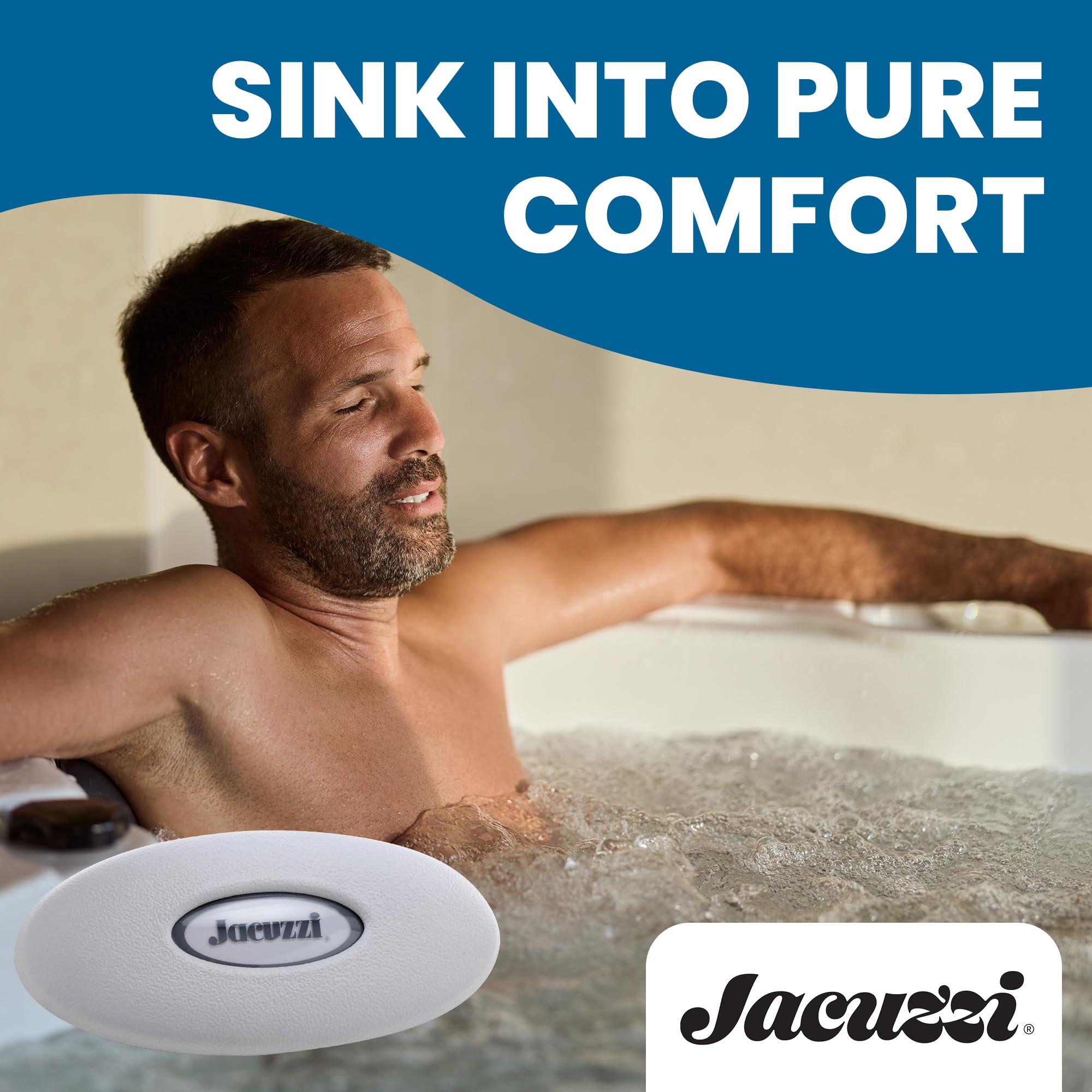Jacuzzi pillow close-up of material texture for durable comfort
