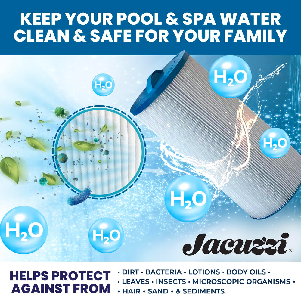 Jacuzzi ProClear installed in spa filter housing improving circulation
