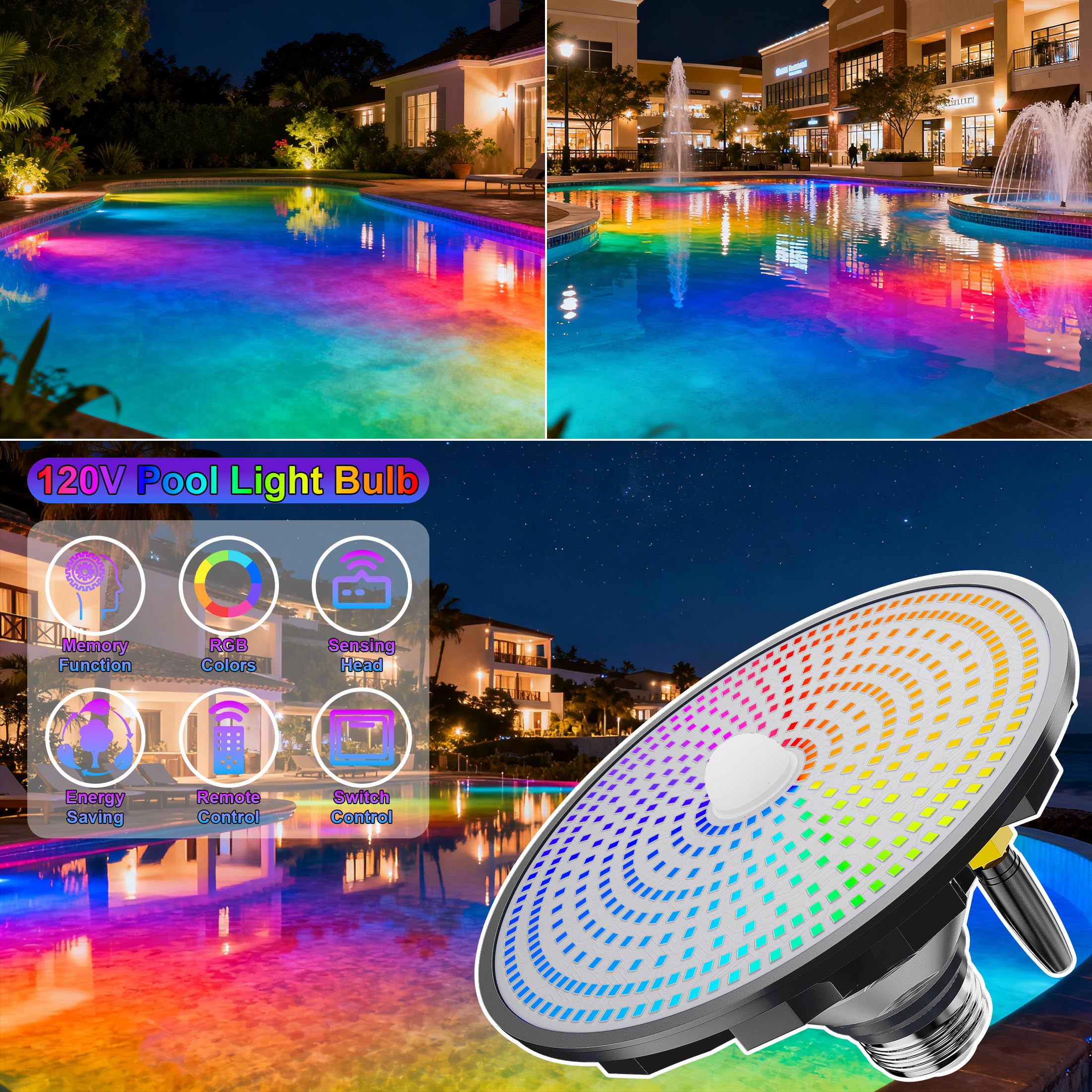 jadisi closeup of LED array highlighting dense diodes for vivid colors