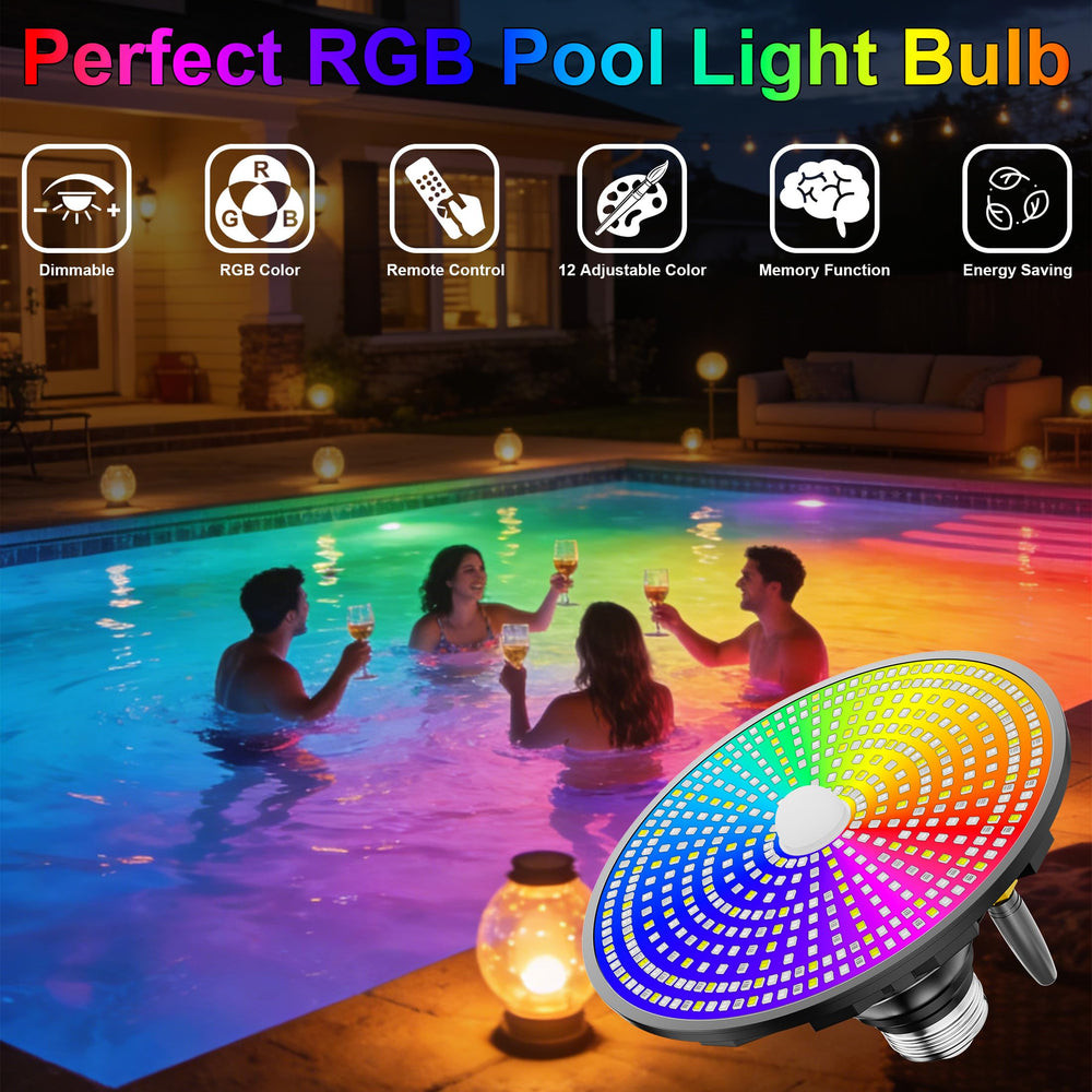 Jadisi bulb with dual-antenna remote in hand, easy control benefit