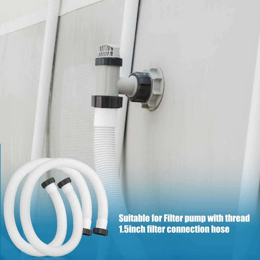 Jadive hoses and adapters stored neatly illustrating compact off-season storage