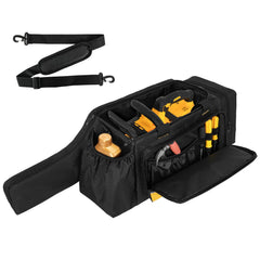 Jaffzora front view of chainsaw case showing durable protection