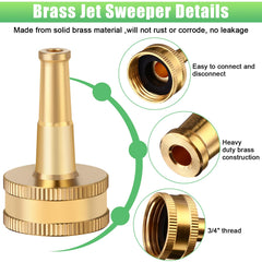 JaGely threaded nozzle detail demonstrating leakproof connection strength