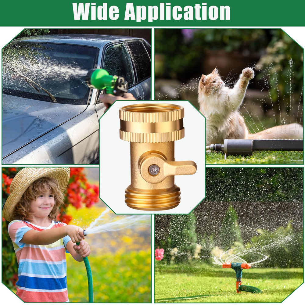 JaGely valve in a garden setting illustrating real-world use and reliable water control