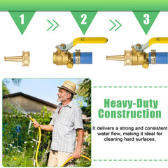 JaGely flat lay of twelve nozzles and rubber washers for easy replacement