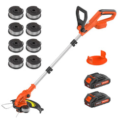 JAGROM front view of orange trimmer showing overall design and portability