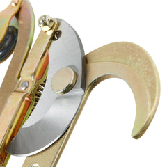 Jameson pole adapter detail showing secure attachment and compatibility benefit