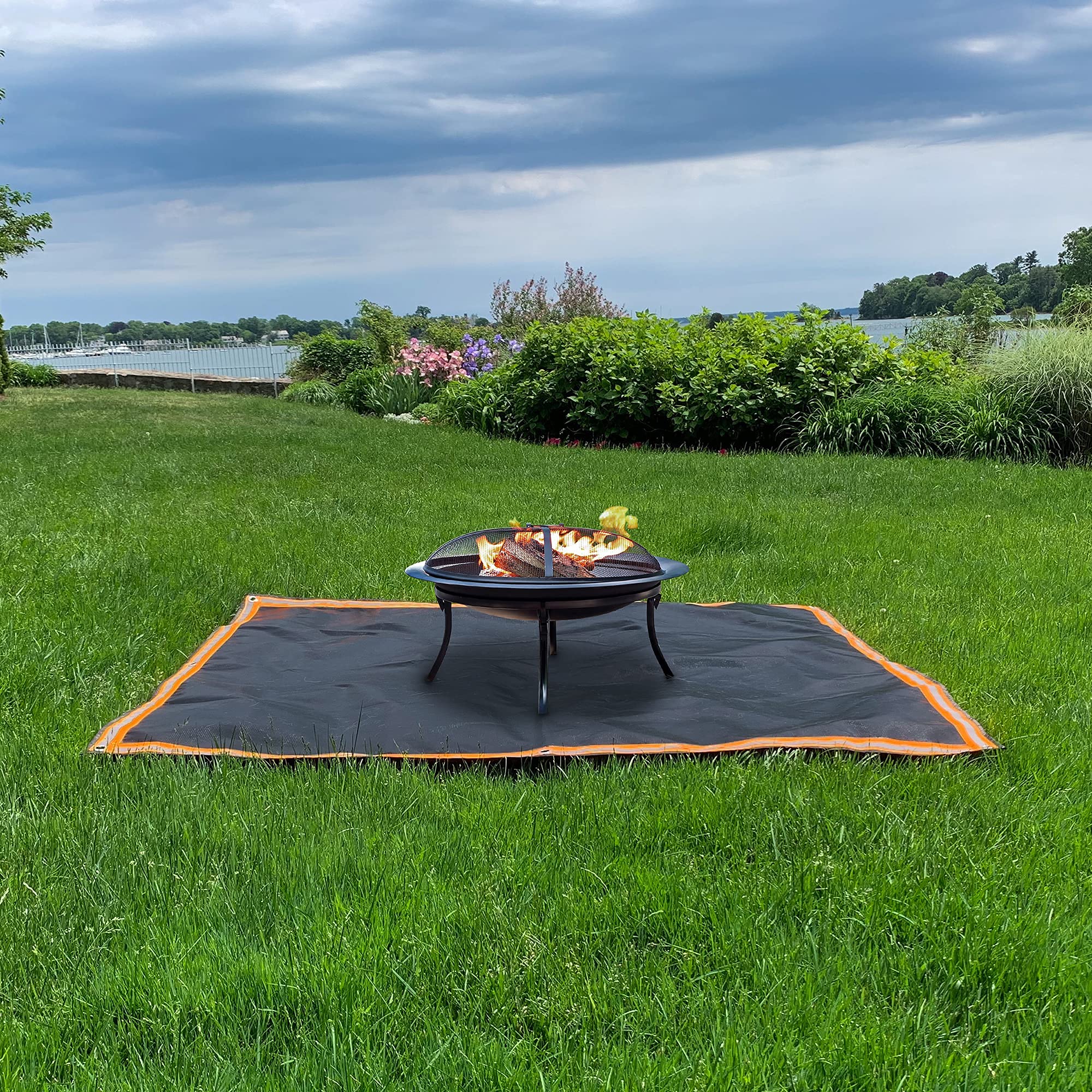Jametown rolled mat demonstrating portable storage and lightweight