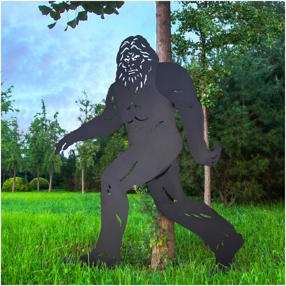 JAMZEL Bigfoot displayed on patio showing decorative enhancement benefit