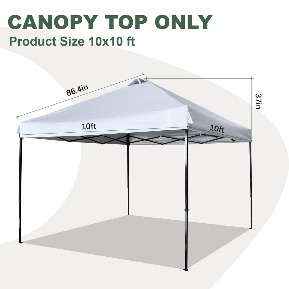 JANCANOPY close-up of dual air vents improving airflow and stability