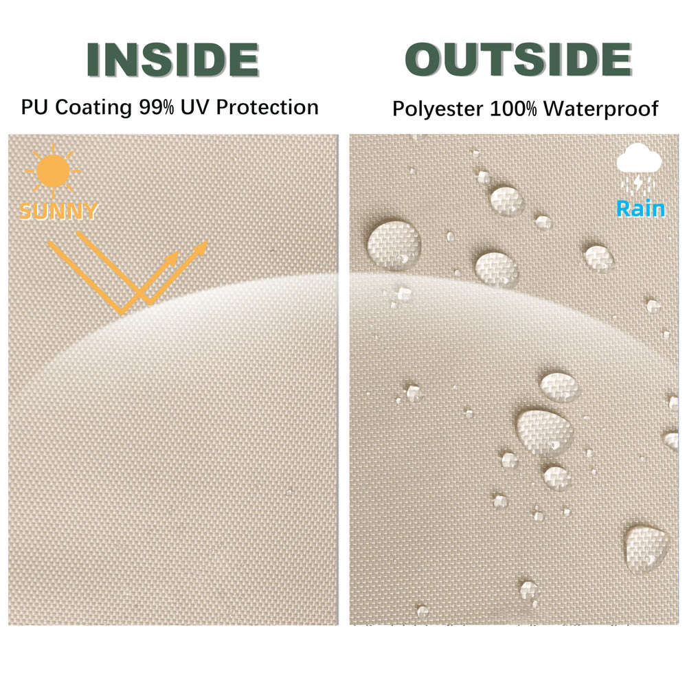 JANCANOPY angle showing peak and vent for improved airflow benefit
