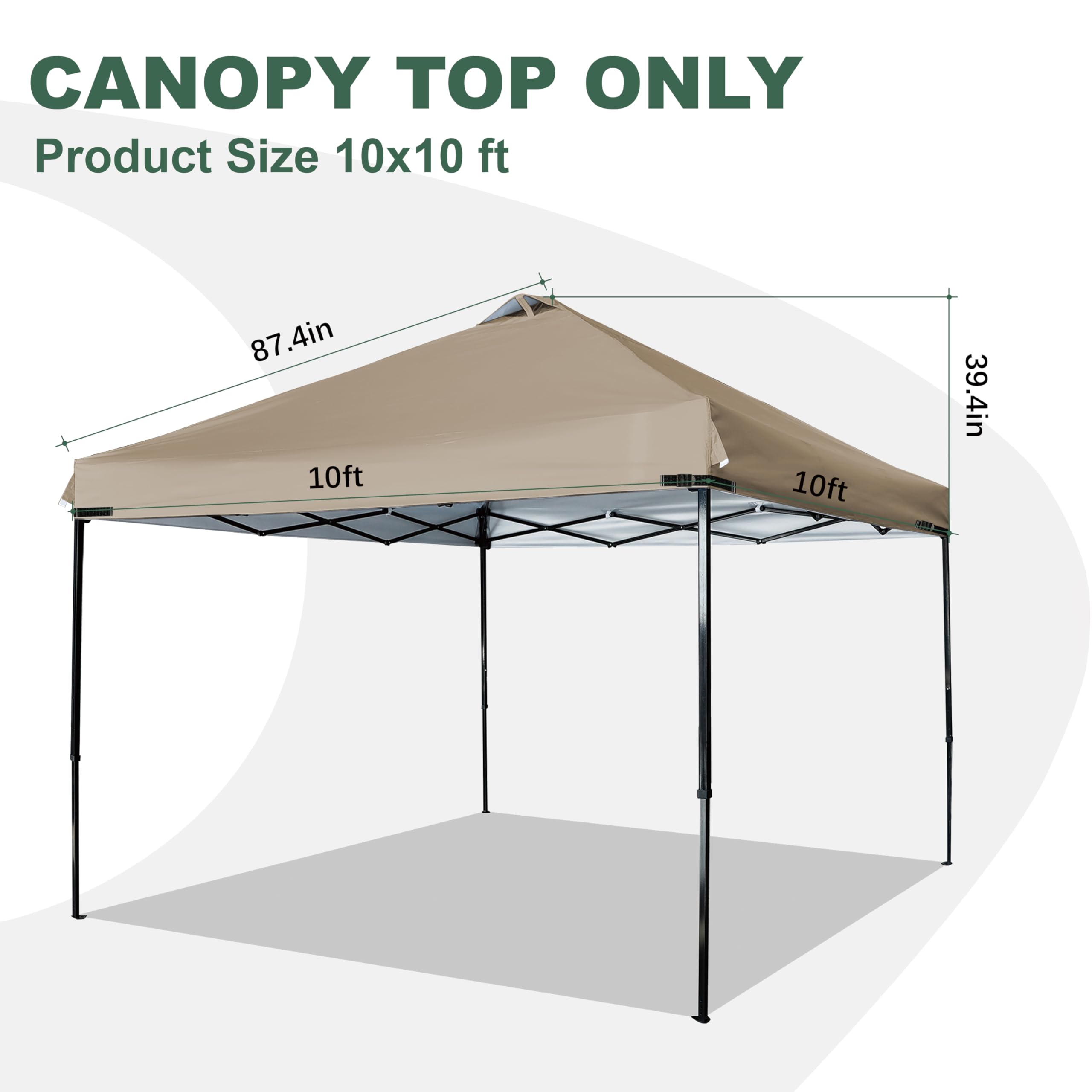 JANCANOPY close-up fabric texture highlighting durable, tear-resistant material