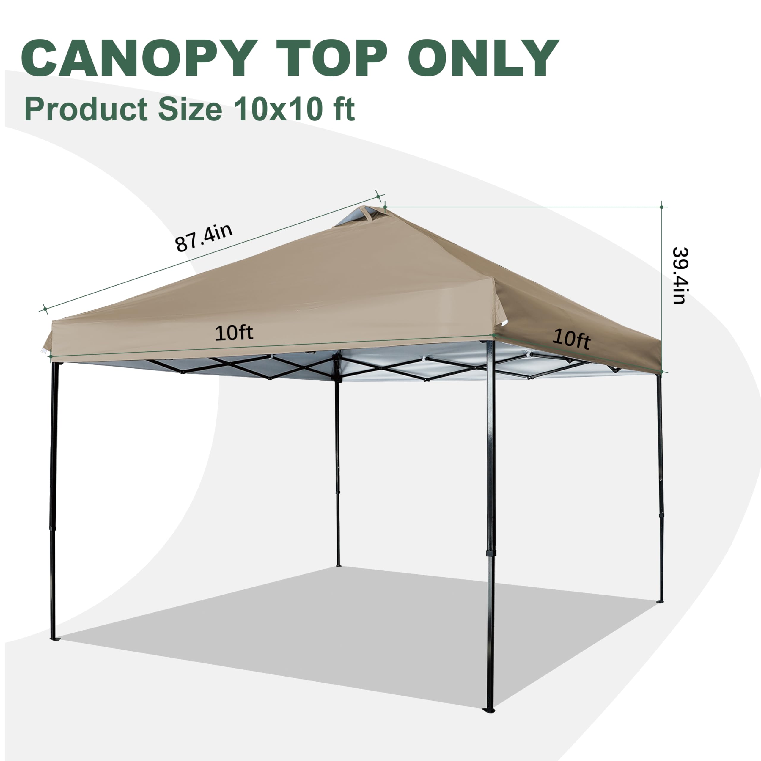 JANCANOPY silver-coated fabric close-up displaying reflective finish and sun protection