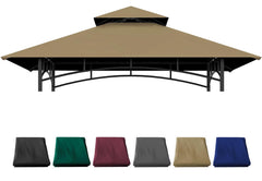 JANCANOPY front view of replacement 5x8 ft canopy top showing full coverage benefit