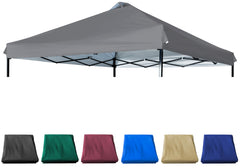 JANCANOPY front view dark grey top showing clean fit and sun protection