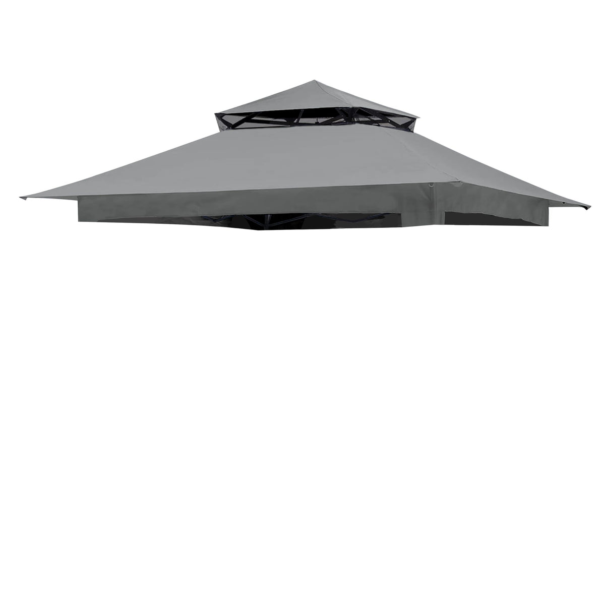 JANCANOPY front view showing full replacement cover and neat fit