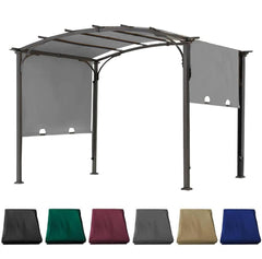 JANCANOPY front view showing full 208x85 inch cover and even shade