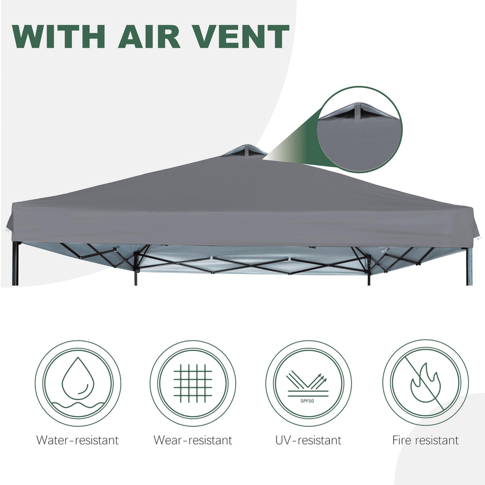 JANCANOPY installed at market stall showing cooler shaded space benefit