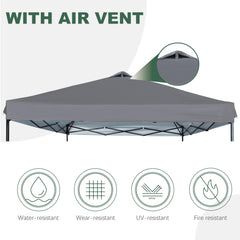 JANCANOPY installed at market stall showing cooler shaded space benefit