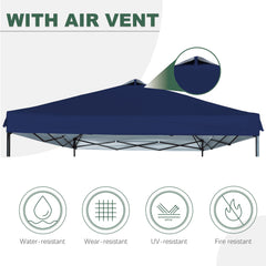 JANCANOPY installed on a straight-leg frame demonstrating easy compatibility