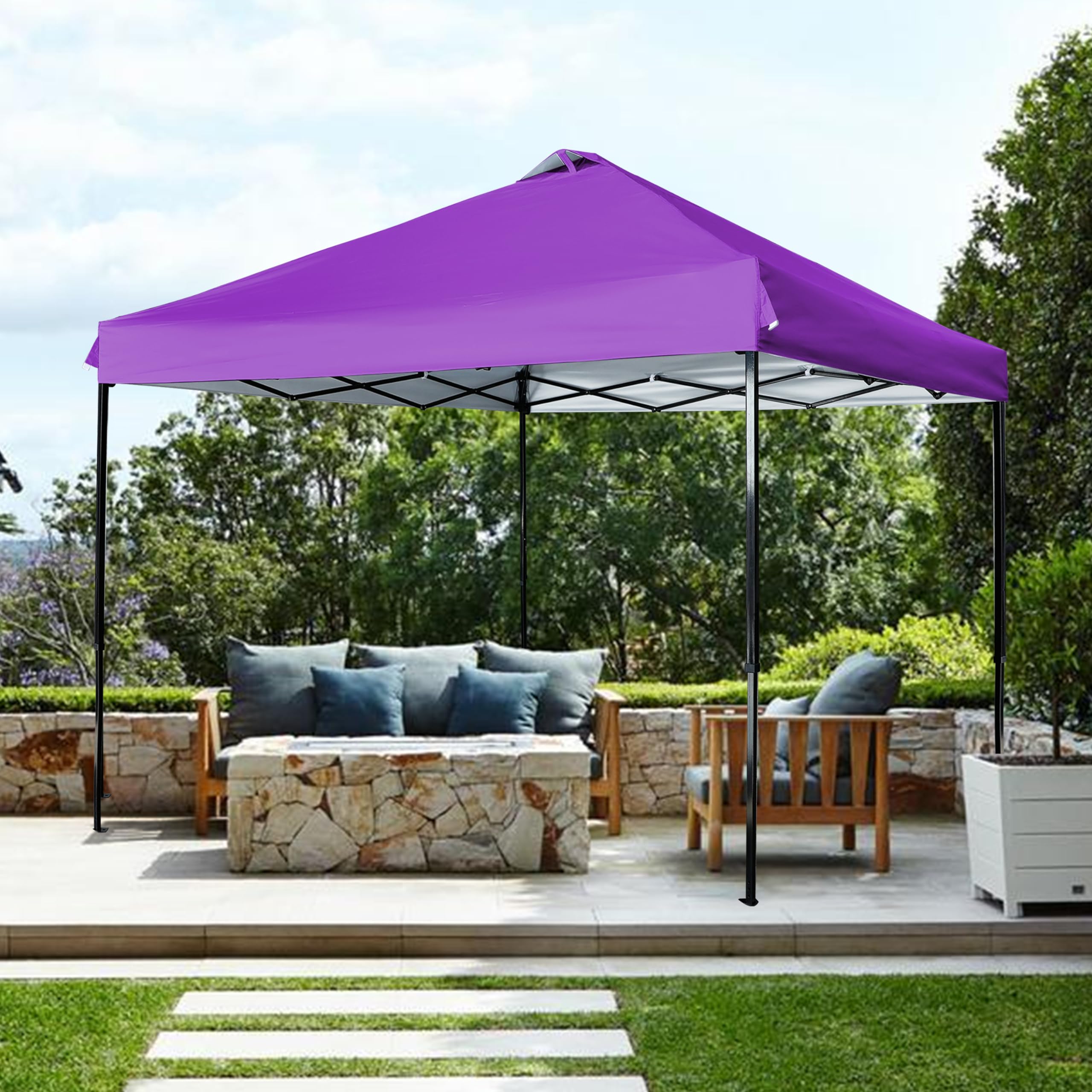 JANCANOPY canopy used at market stall showing durable, visible shelter