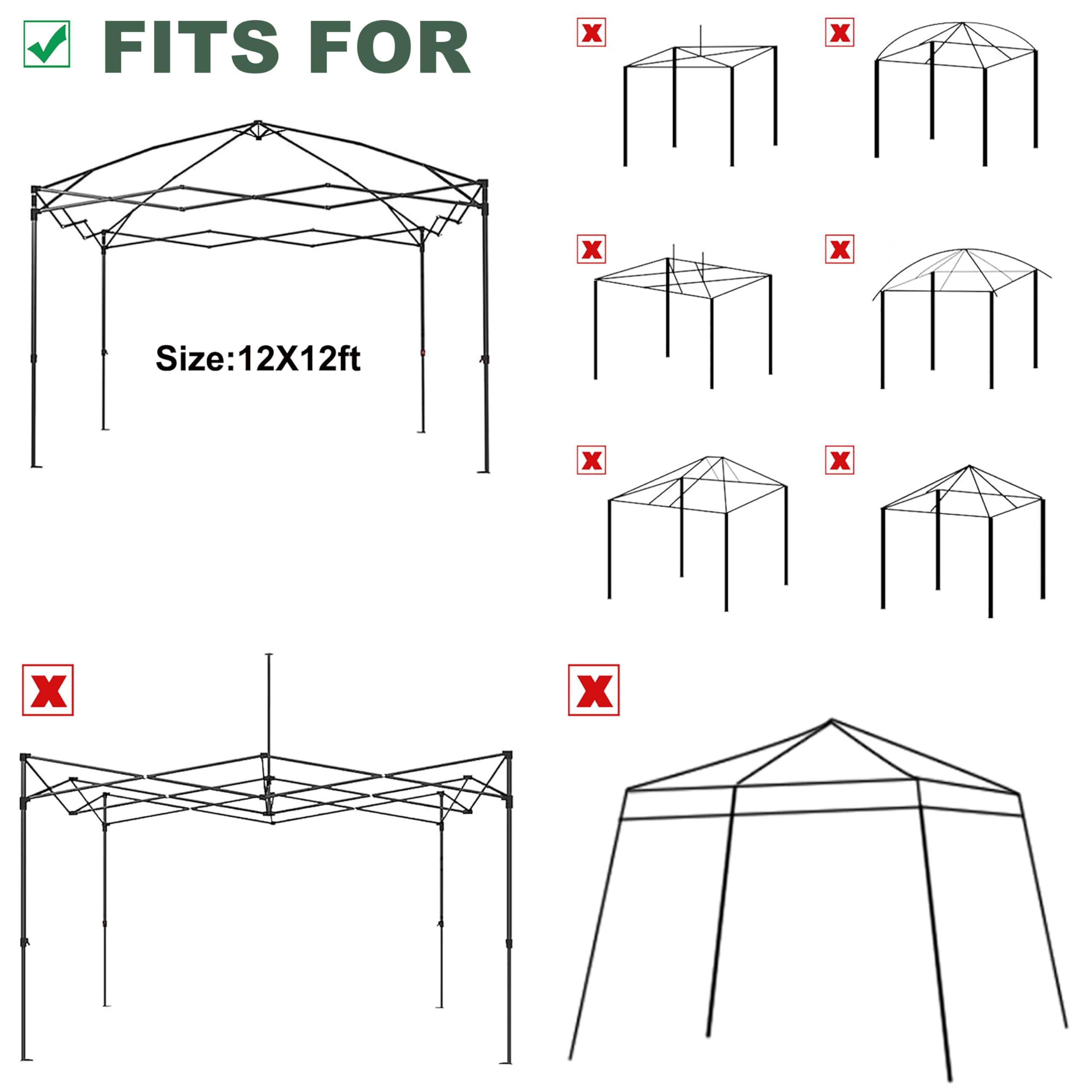 JANCANOPY size comparison with people to show scale and coverage area