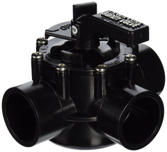 Jandy NeverLube 4715 front view showing ports and actuator boss for reliable automation
