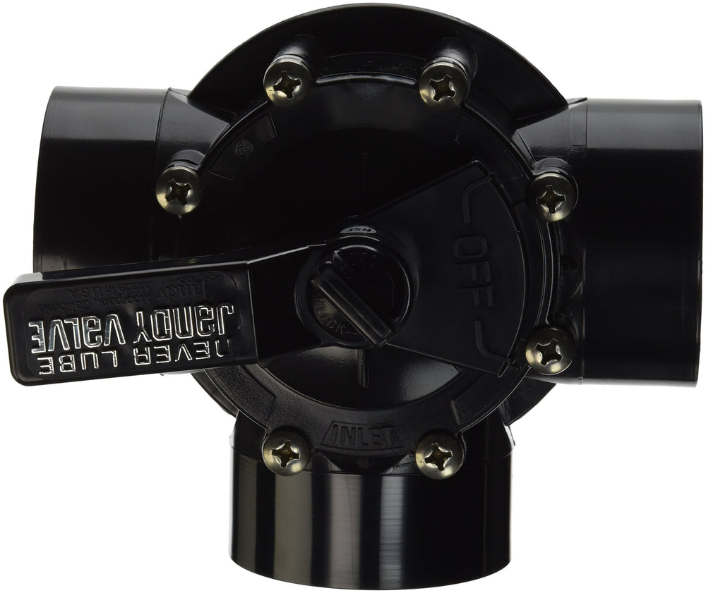 Close-up of Jandy NeverLube 4717 actuator mount and sealing surface for reliable automation