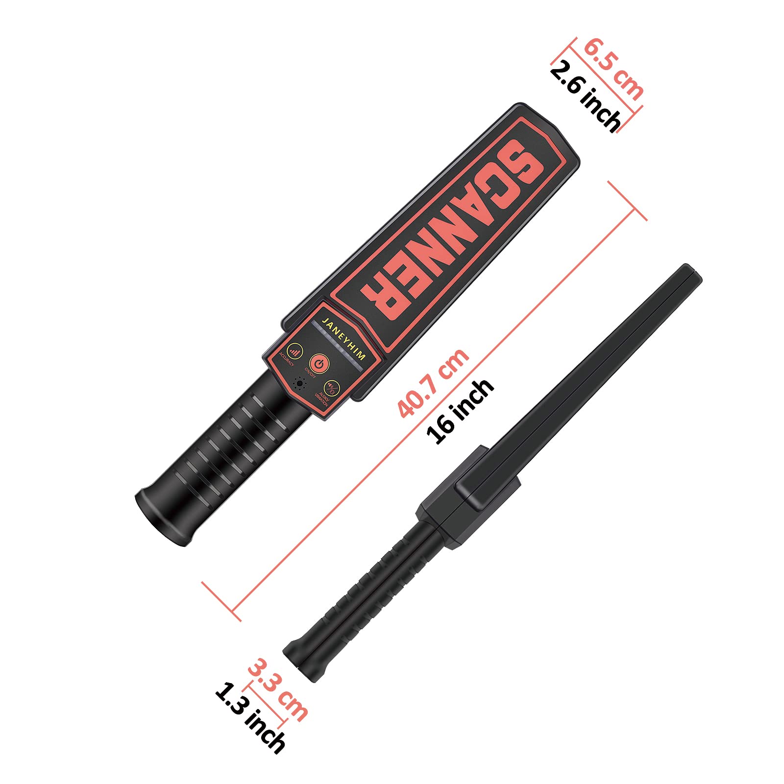 JANEYHIM product with charging line and minimal packaging included