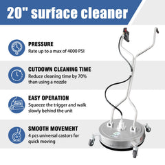 janz close-up of nozzle rotation assembly highlights efficient scrubbing action benefit