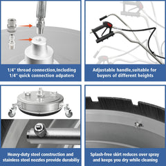 janz dual handle and four castors demonstrating ergonomic control and easy maneuvering