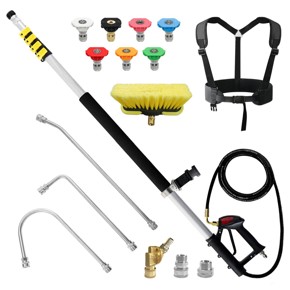 janz front packaging showing wand kit and accessories for easy storage