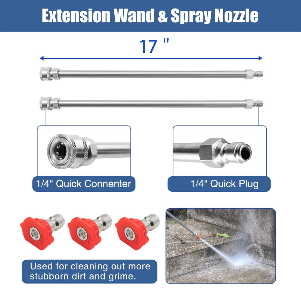 janz in use on driveway, even streak-free cleaning benefit