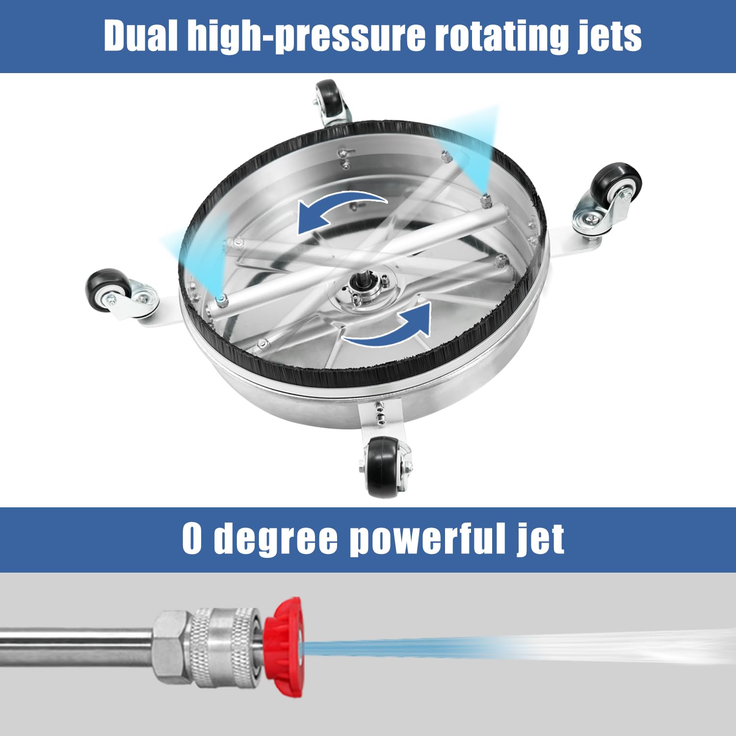 janz wheels and base showing four universal wheels for smooth movement