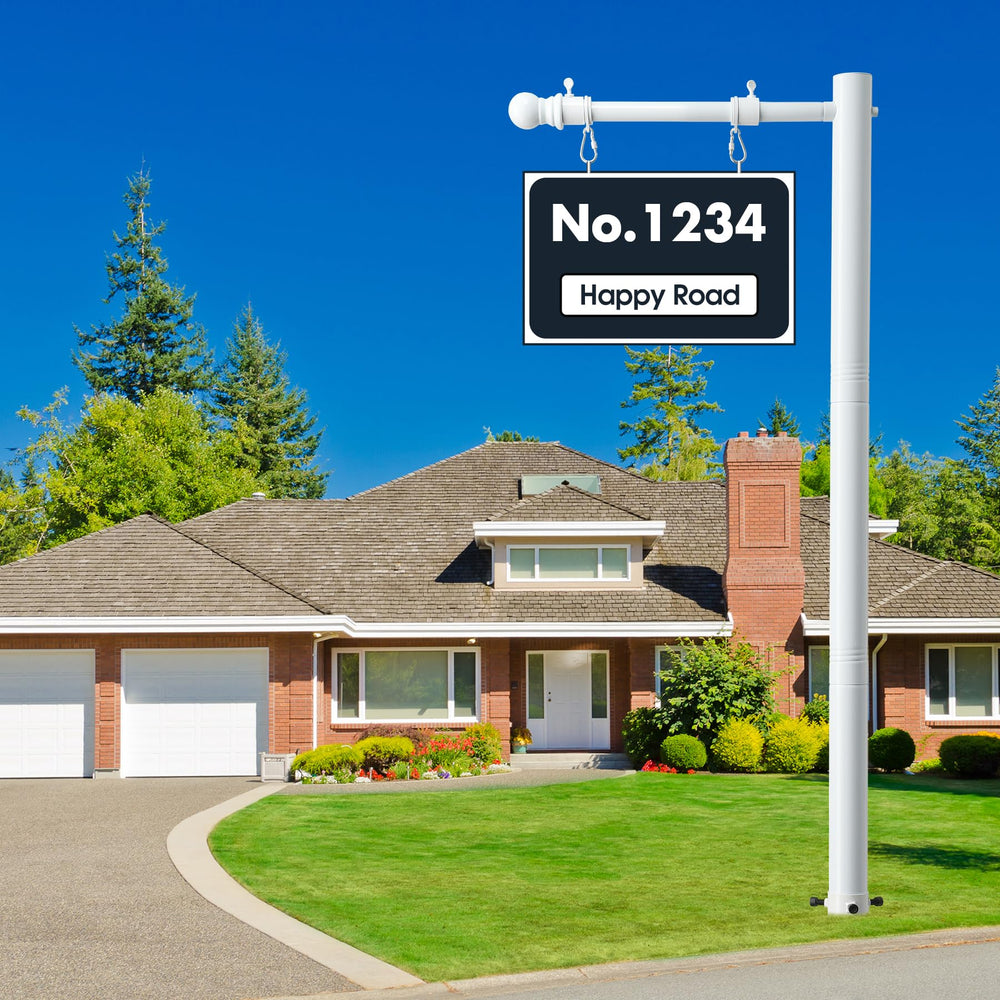 JAOTREL sign post on open house lawn showing professional curb appeal