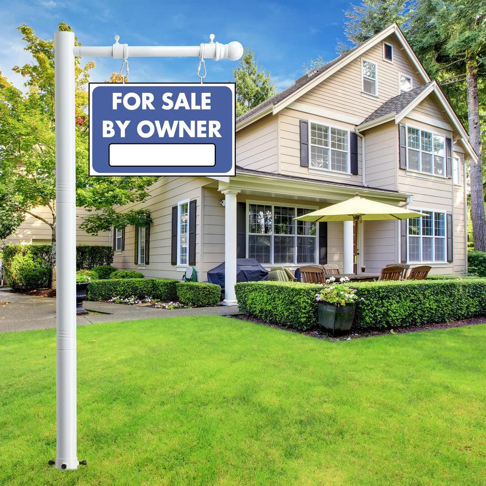 JAOTREL post beside person for scale showing true 100-inch height