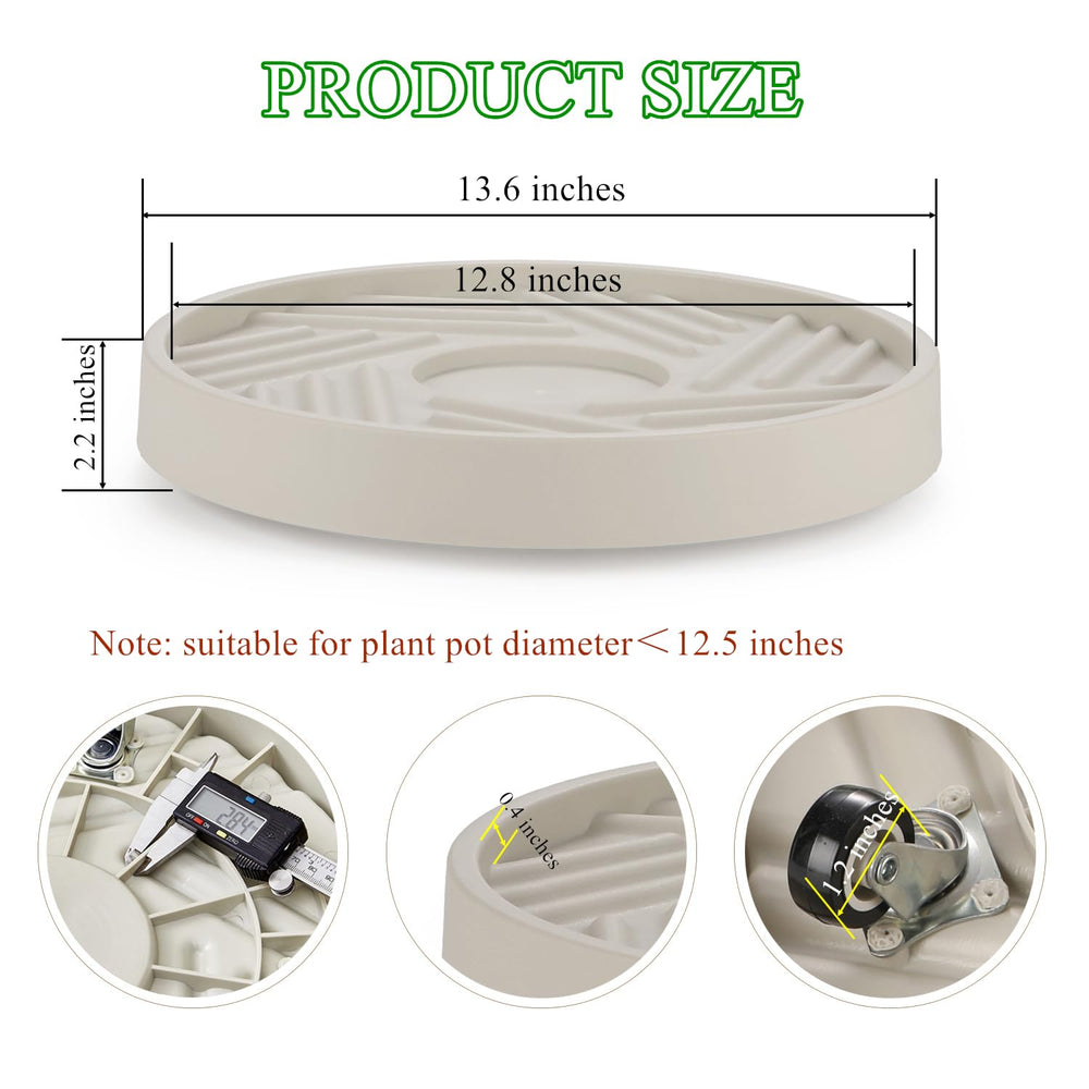 JAOXISOU hidden 360-degree rubber wheels detail for silent smooth rolling
