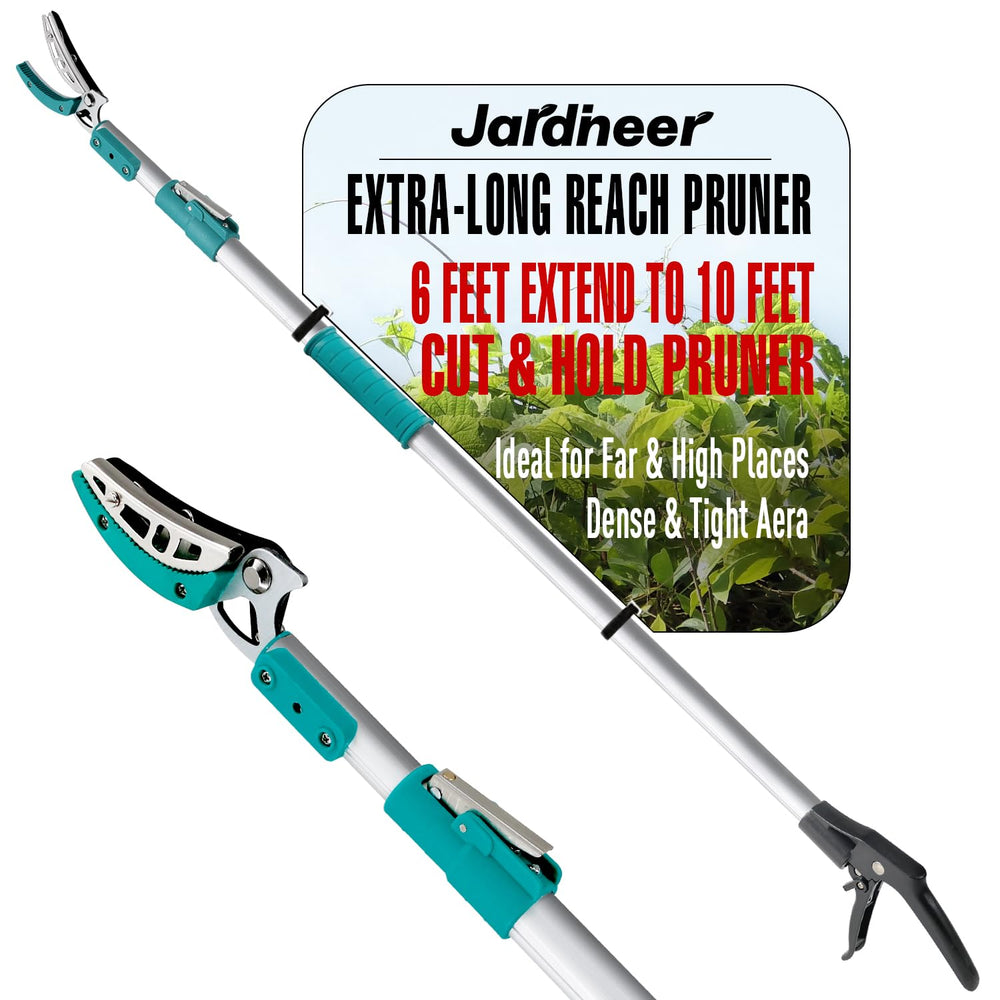 Jardineer front view showing full pruner and lightweight design benefit