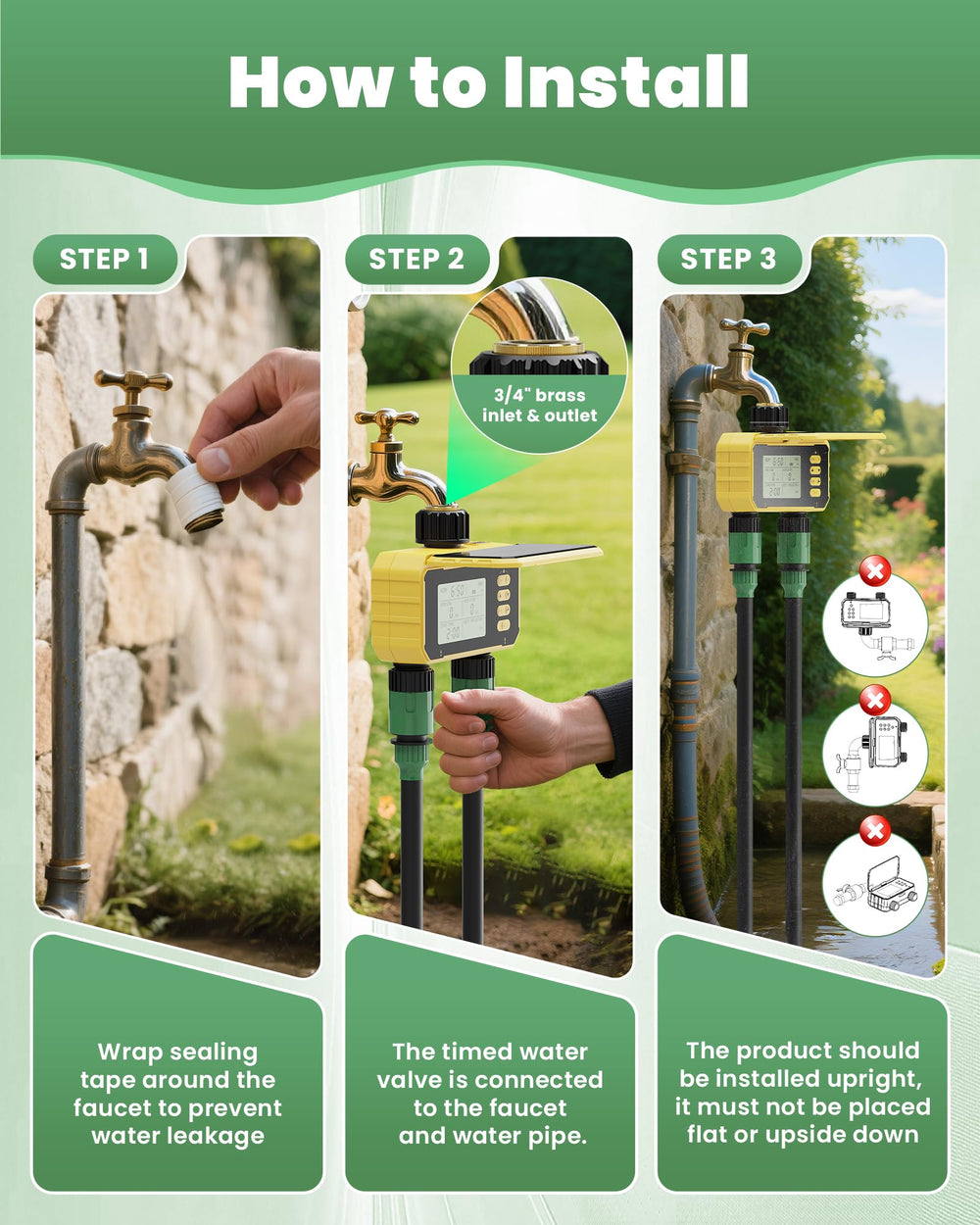 Jardirossa held in hand to show compact size and easy handling