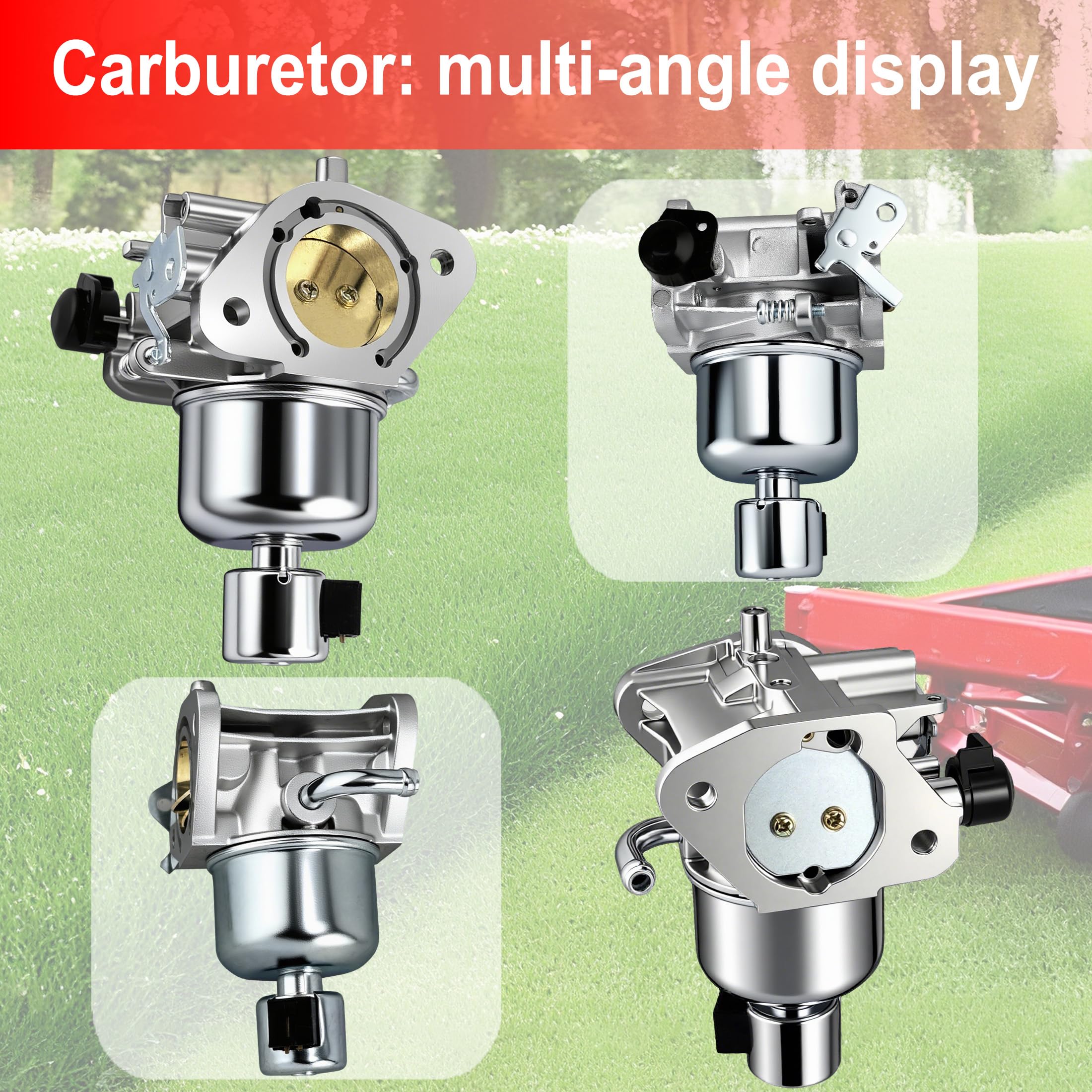 JAVENYIMAN carburetor installed on Kohler engine demonstrating direct-fit restoration