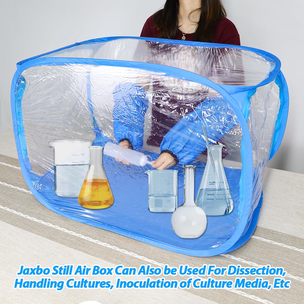 Jaxbo clear material texture demonstrating durable visibility for careful observation